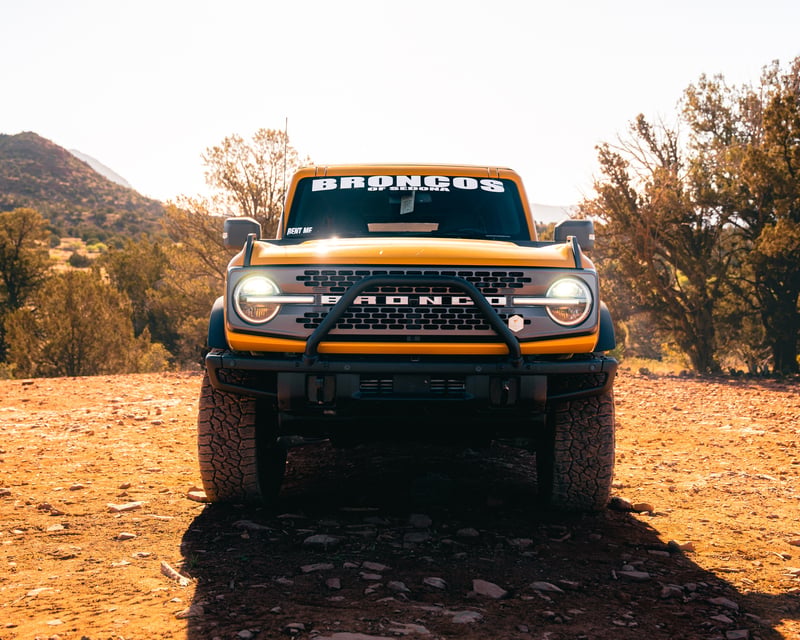 Bronco Badlands 4x4 Off-Road Rental in Sedona