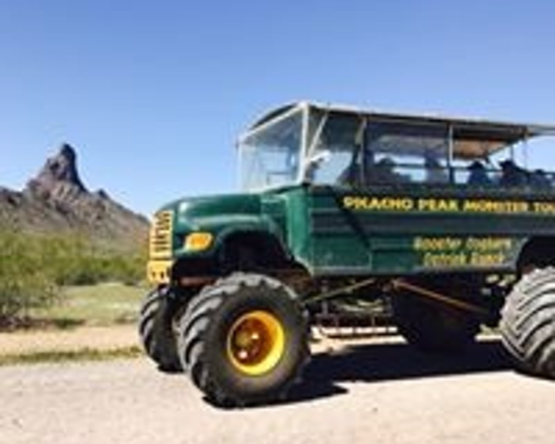 50-Minute Monster Truck Ostrich Ranch Tour in Picacho