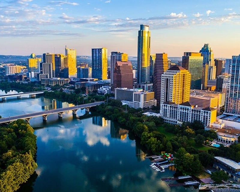 Austin Skyline Helicopter Tour from Pflugerville