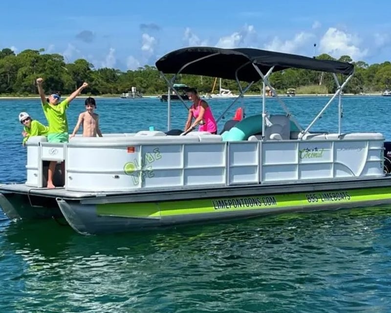 High-Performance Pontoon Rental in Fort Walton Beach