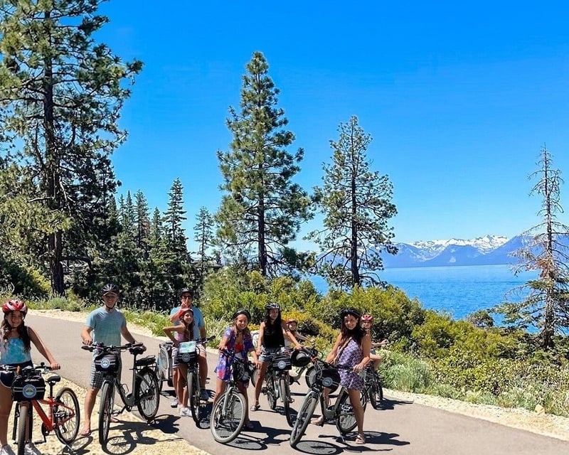 Lake Tahoe East Shore Trail Bike Rental in Incline Village