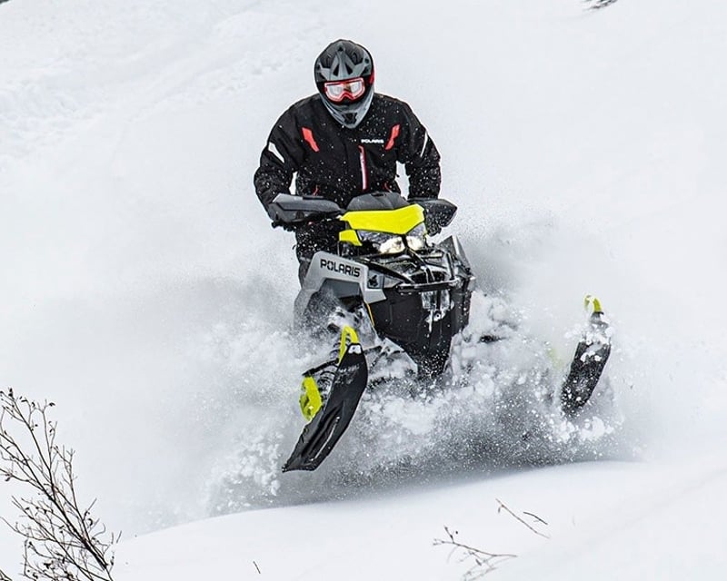Polaris Switchback Snowmobile Rental in Donnelly, Idaho