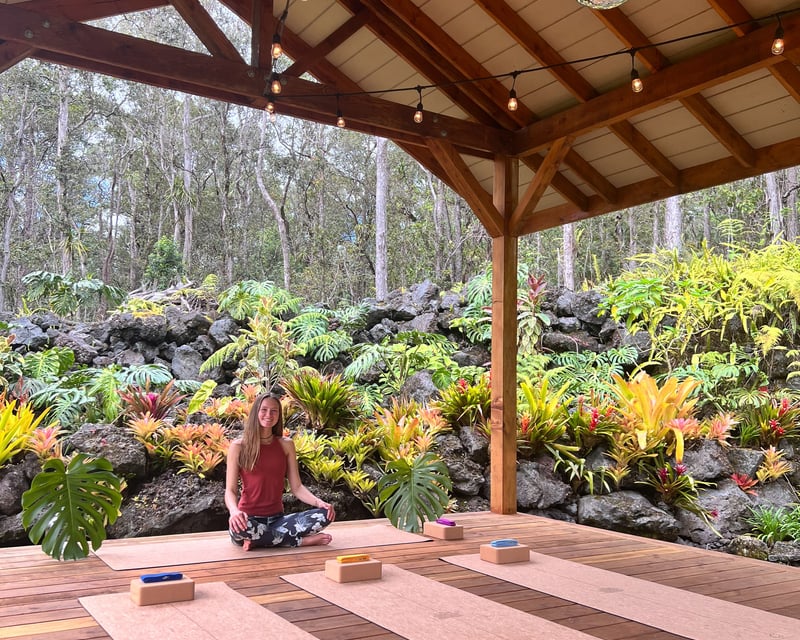 Yoga Flow at Kona Cloud Forest Sanctuary