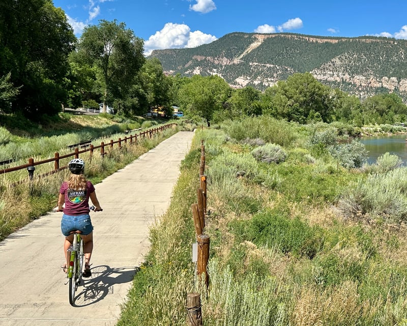 Private Animas River Trail Bike Tour in Durango