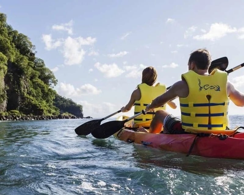 Kayak Eco-Tour to Offshore Islets in St Lucia