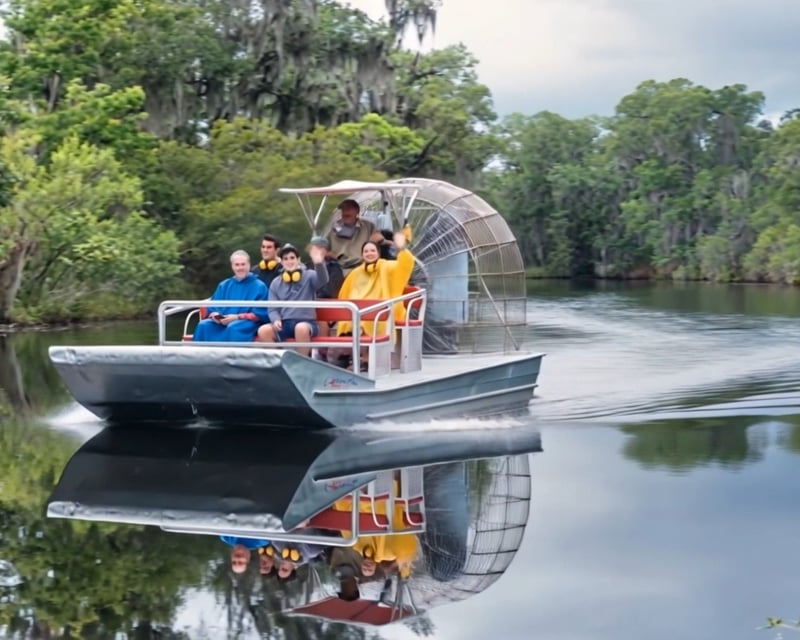 Bayou Bienvenue Airboat Tour in Chalmette