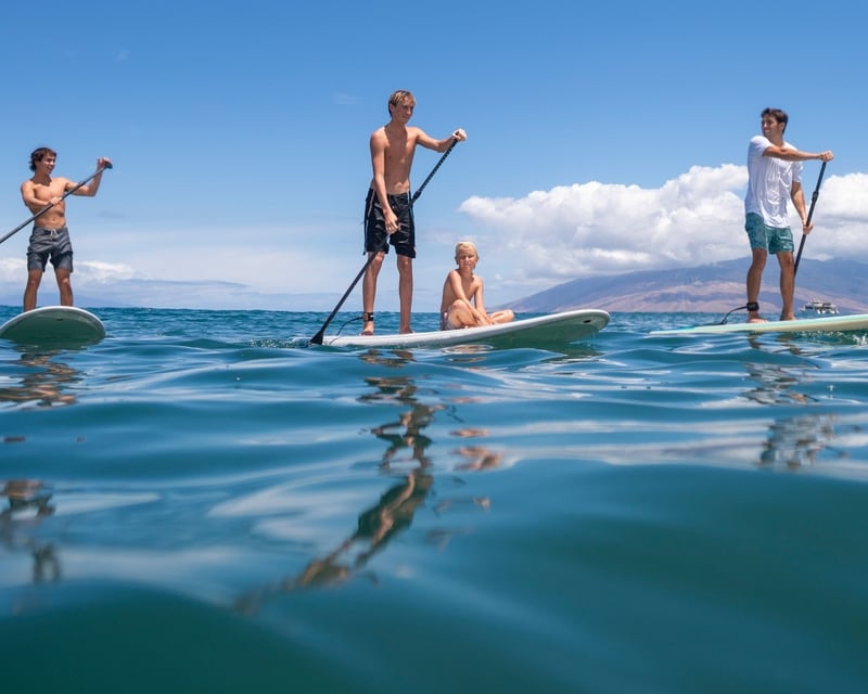 Guided Stand-Up Paddle Tour in Wailea