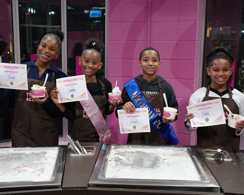 Private Rolled Ice Cream Birthday Class in Nashville