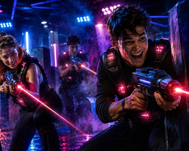 Outdoor Laser Tag Public Play in Durham