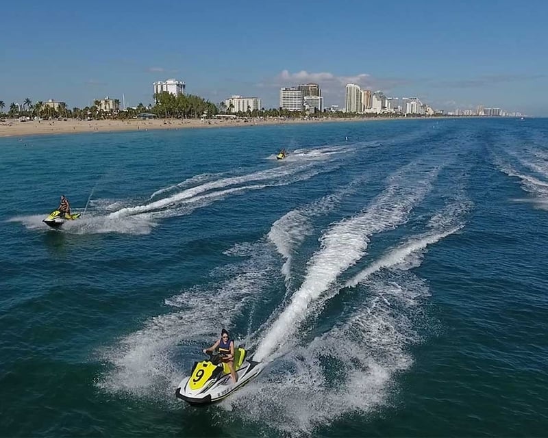 Beachside Ocean Jet Ski Rental in Pompano Beach