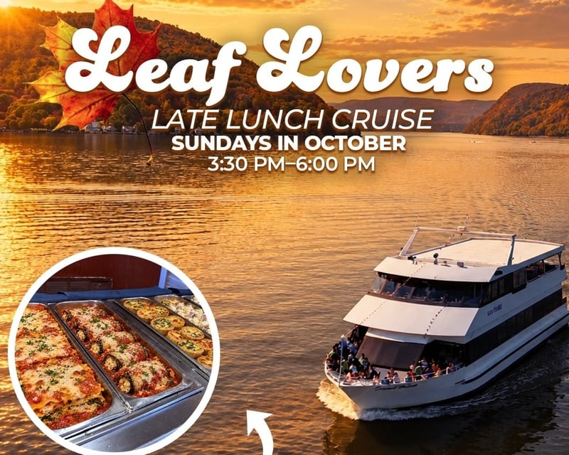 Hudson River Fall Foliage Lunch Cruise from Peekskill