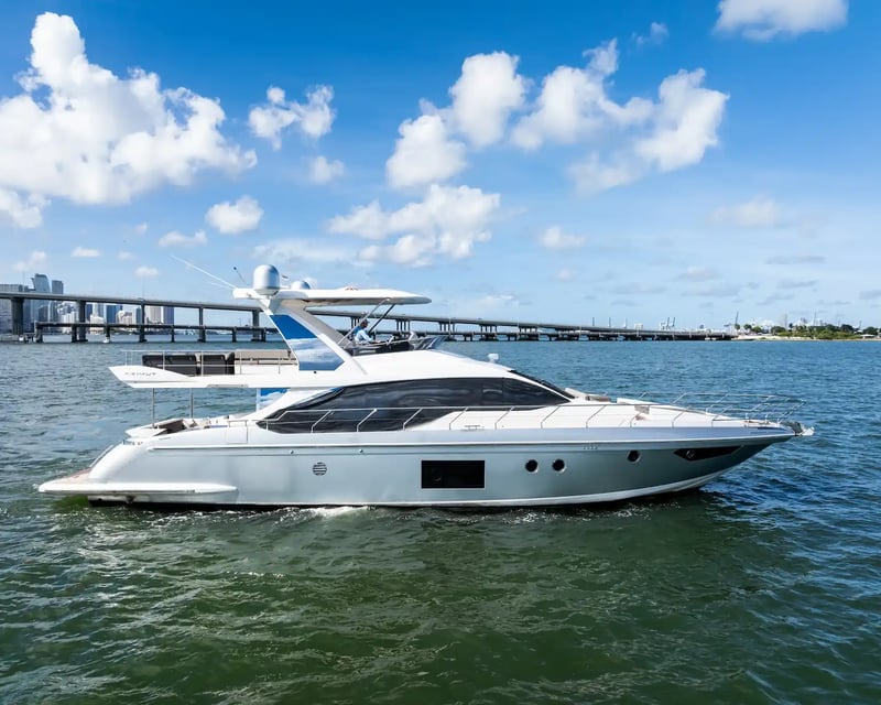 Private 68' Azimut Yacht Charter in Miami