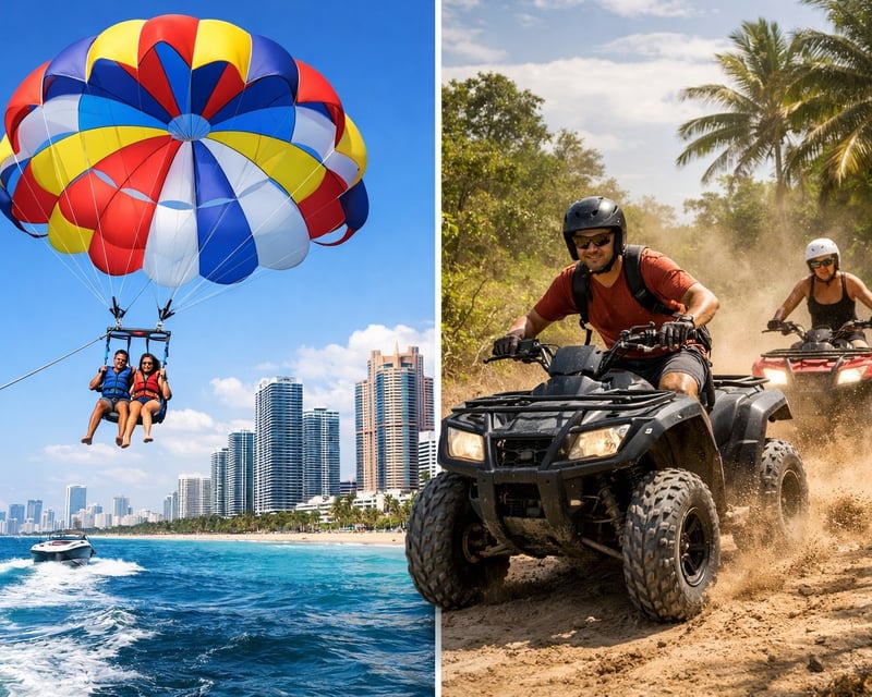 2-Hour Parasailing & ATV Adventure In Miami
