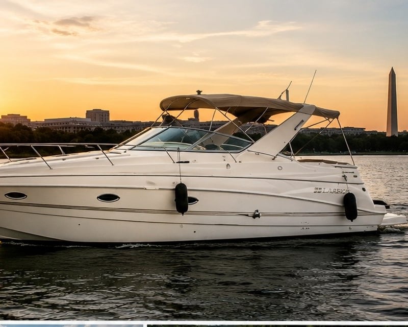 Private 35' Yacht Charter With Captain in Washington DC