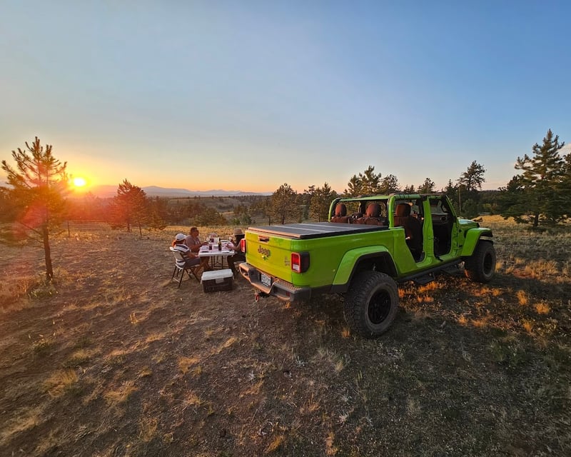 Self-Drive Sunset Jeep Wildlife Tour in Pike National Forest