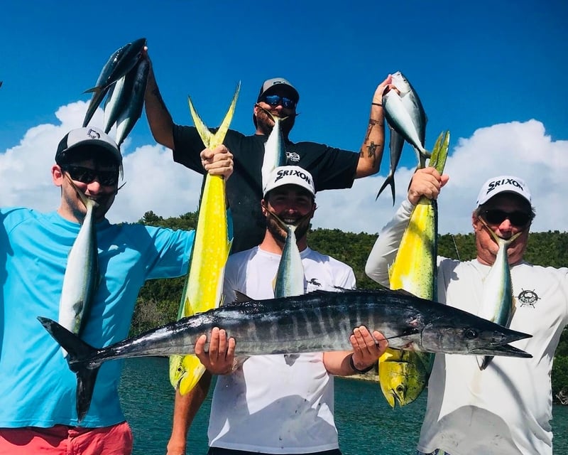 Private Reef & Offshore Fishing Charter in St. Thomas