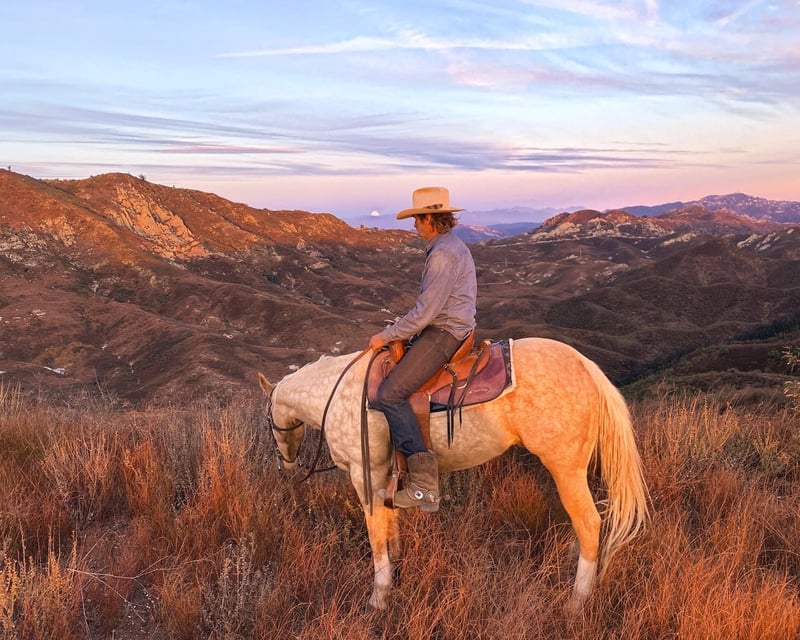 Horseback Trail Ride in Malibu With Ocean & Mountain Views