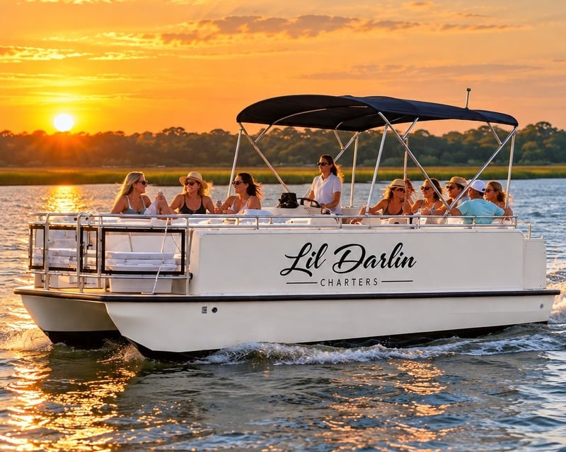Private Day or Sunset Cruise on Charleston Harbor
