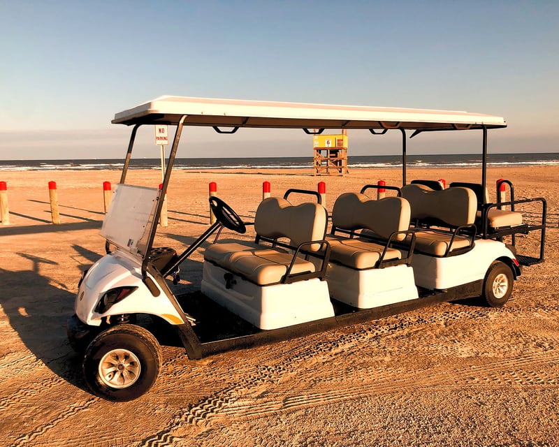 8-Passenger Golf Cart Rental in Port Aransas
