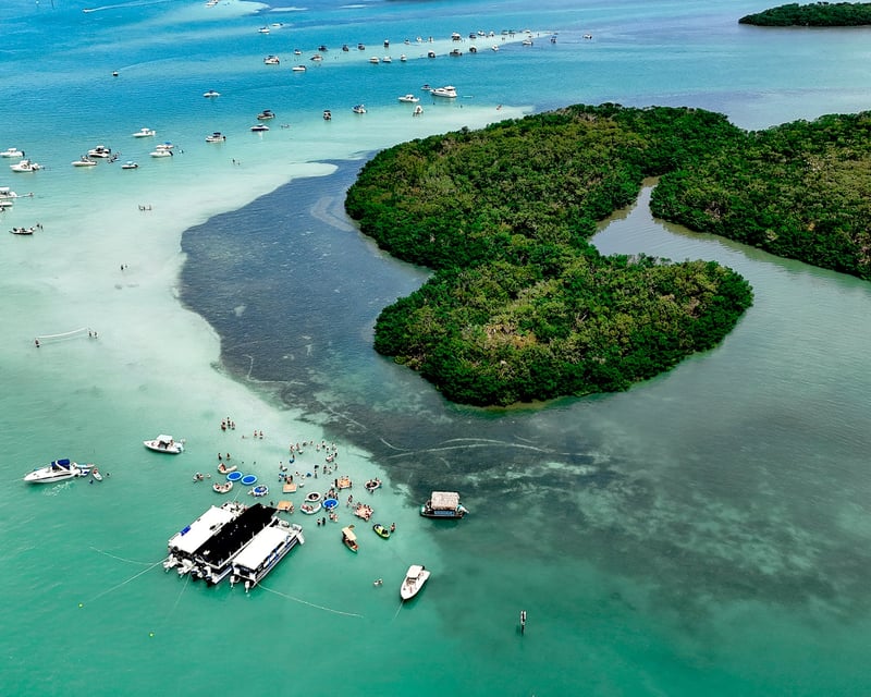 Private Tiki Boat Sandbar Cruise in St. Petersburg