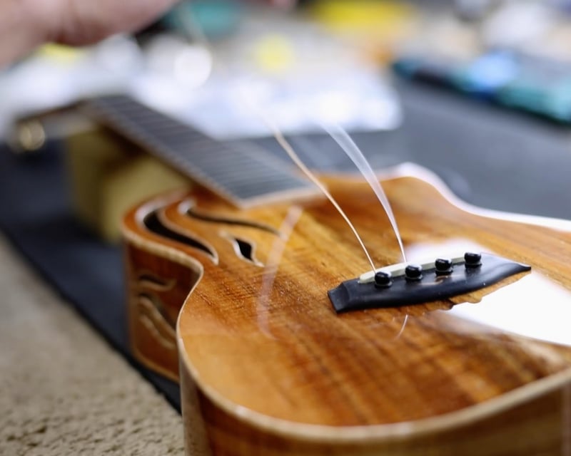 Guided Hawaiian Ukulele Factory Tour in Kaneohe