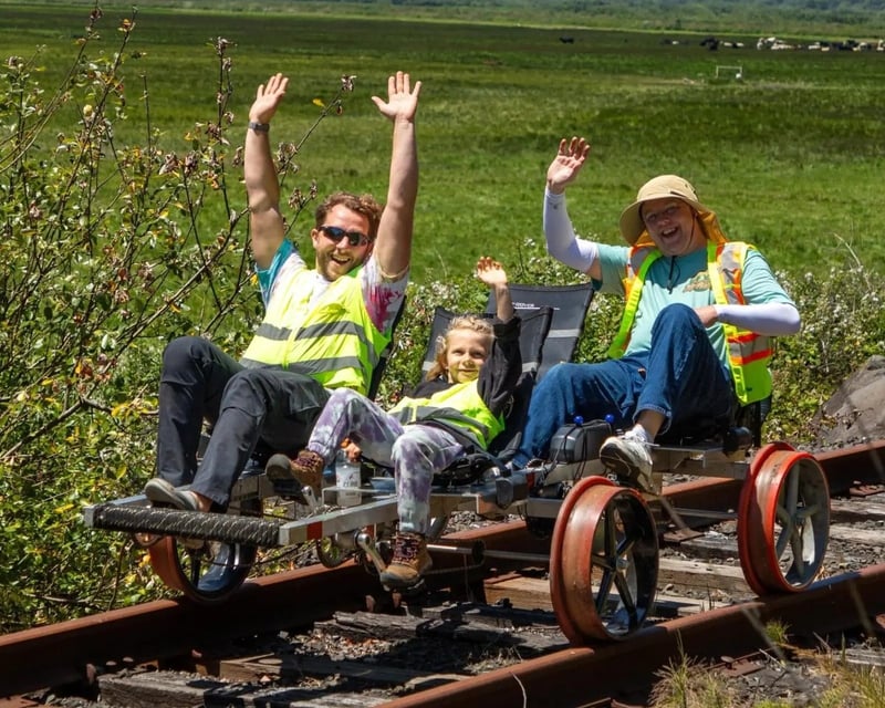 Private Rail Bike Tour on Historic Rails in Oklahoma City
