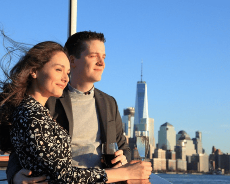 NYC Sunset Yacht Cruise Past the Statue of Liberty