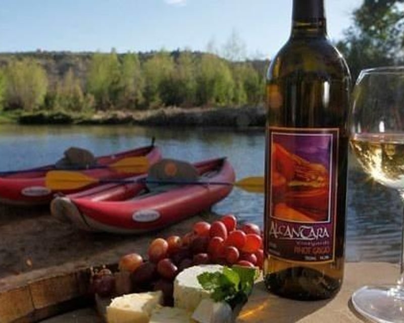 Verde River Kayak & Wine Tasting at Alcantara Vineyards