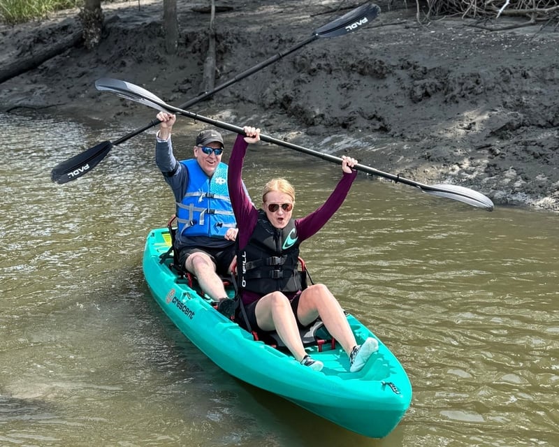 Tandem Kayak Rental at Amelia & Talbot Islands