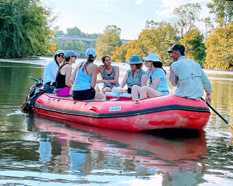 Private Asheville Brewery Raft Tour on French Broad River