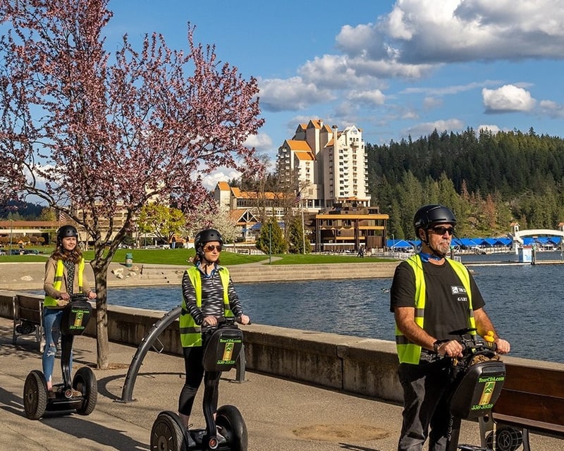 Lakeshore & History Segway Tour in Coeur d'Alene