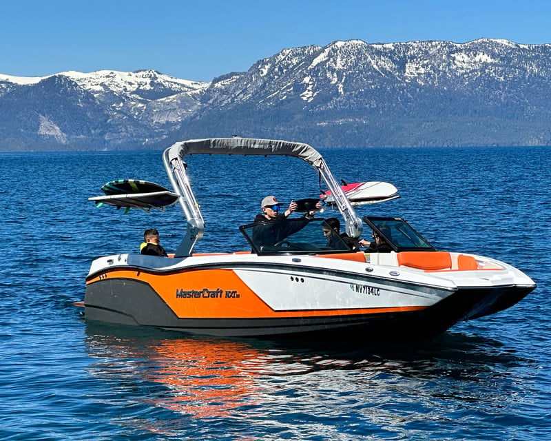 Wakesurf & Wakeboard Boat Charter on Lake Tahoe