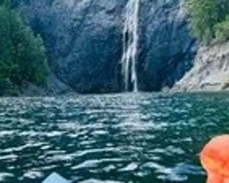 Private Waterfall & Cave Kayak Tour in Metaline Falls
