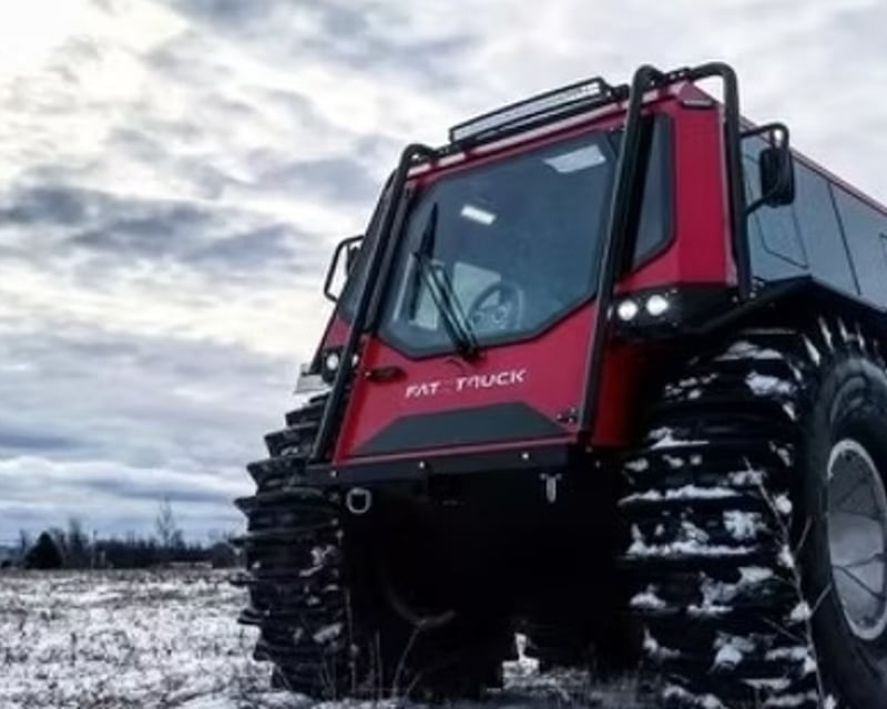 All-Terrain Fat Truck Tour Near Fairbanks