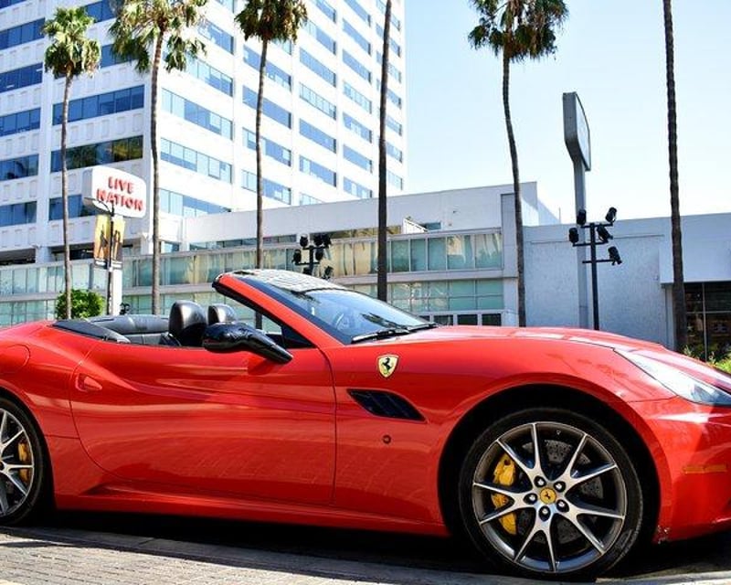 Drive a Ferrari on Sunset Boulevard