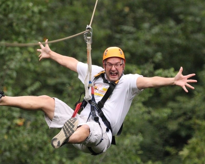 Zipline 6 Lines Through The Sevierville Forest Canopy