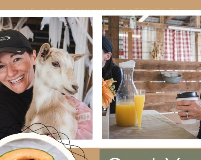Goat Yoga & Farm-to-Table Waffle Brunch in Glen Allen