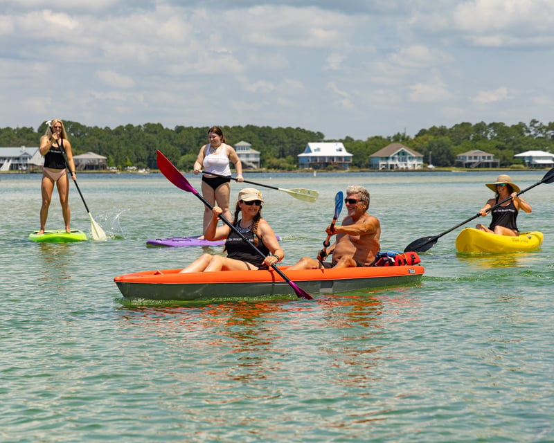 Guided Kayak & Paddleboard Lagoon Tour in Orange Beach