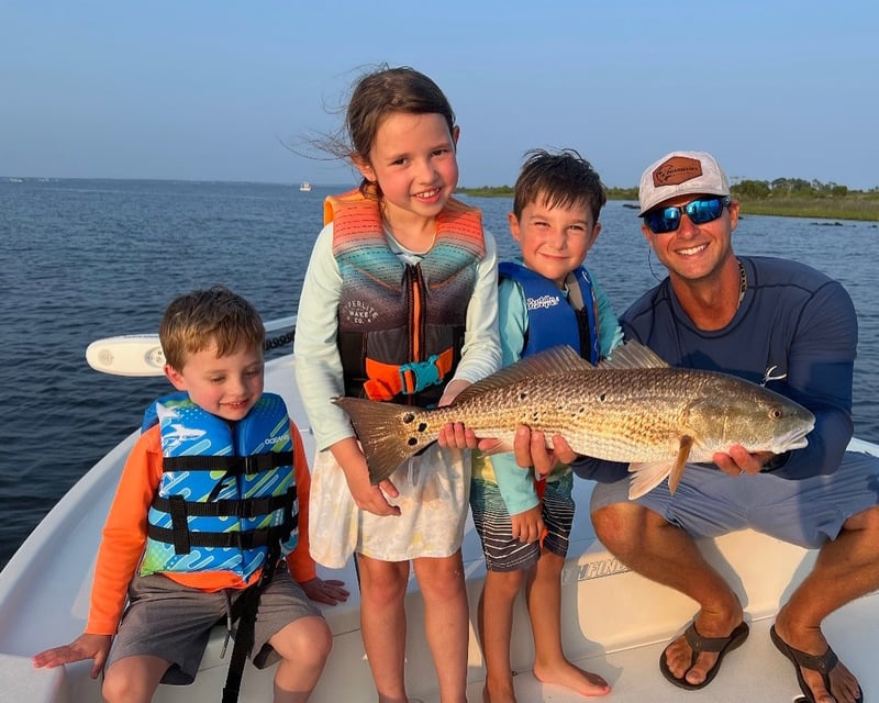 Private Kids Inshore Fishing Charter in Santa Rosa Beach