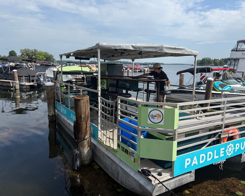 Private Pedal Boat Party Cruise on Lake Minnetonka
