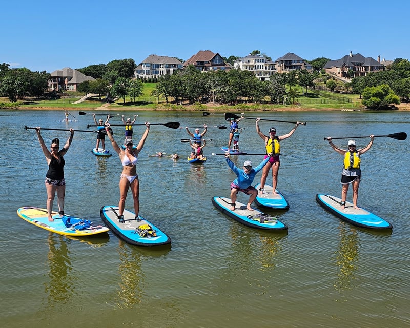 Beginner Paddleboarding Lesson at Pilot Knoll Park