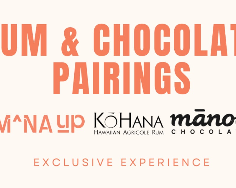 Rum & Chocolate Guided Tasting in Waikiki