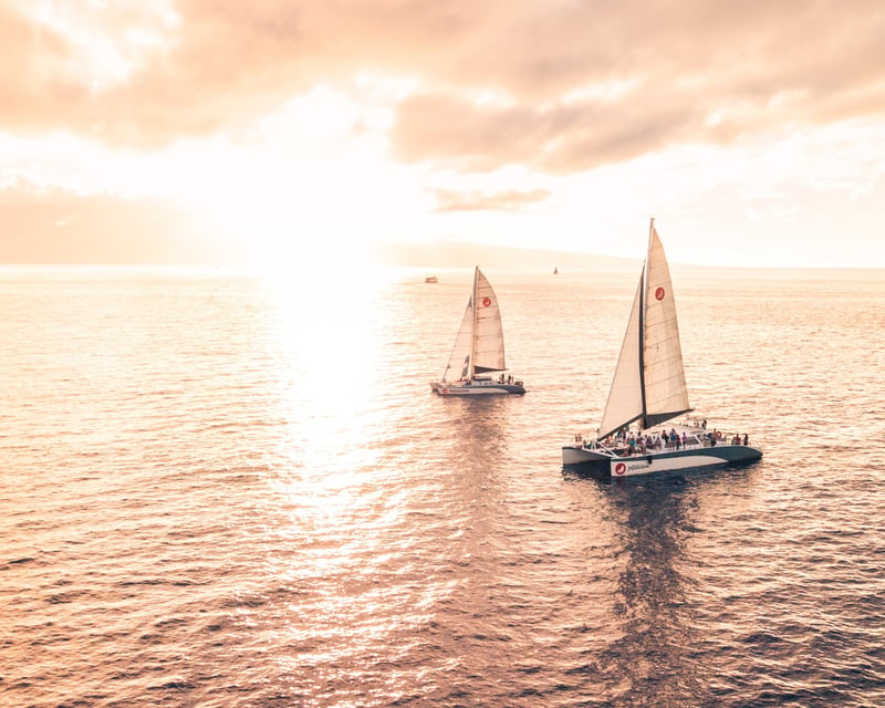 Sunset Sail in Maui's Au'Au Channel