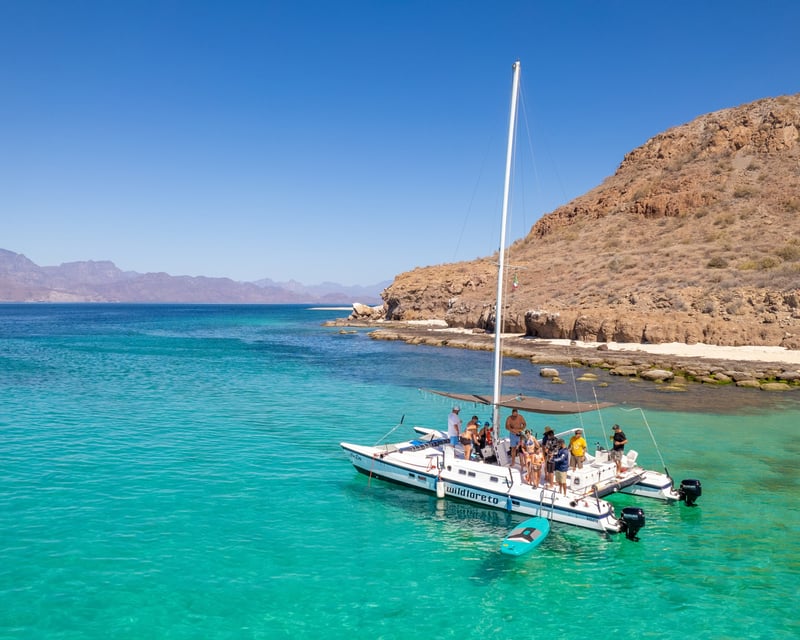 Private 36' Catamaran Charter in Loreto