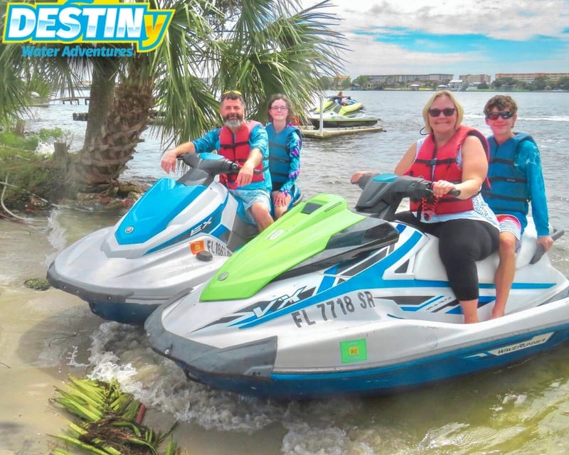 Guided Jet Ski Island Tour in Fort Walton Beach