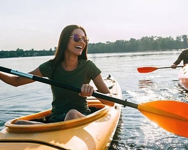 Solo Kayak Rental in Grove