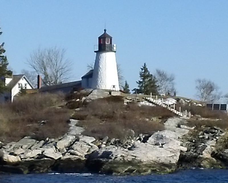 Burnt Island Light Tower Visit From Boothbay Harbor