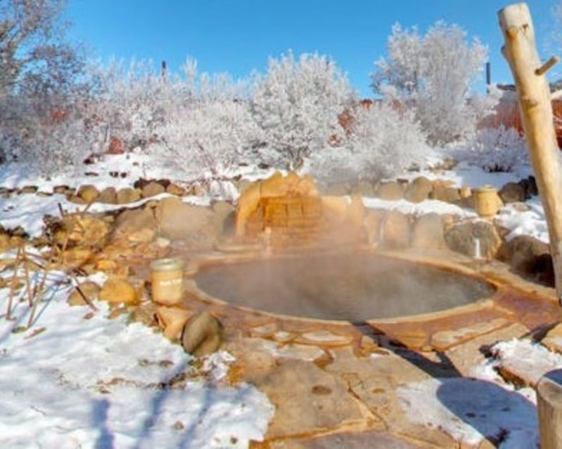 Soak in Ridgway Hot Springs Day Pass