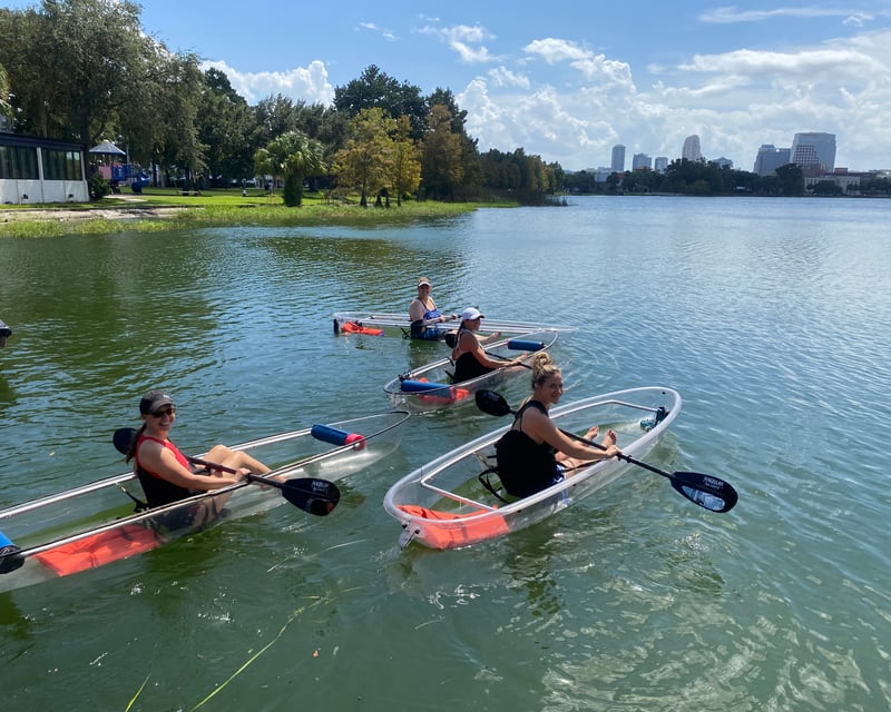 Clear Kayak or Paddleboard Tour in Orlando
