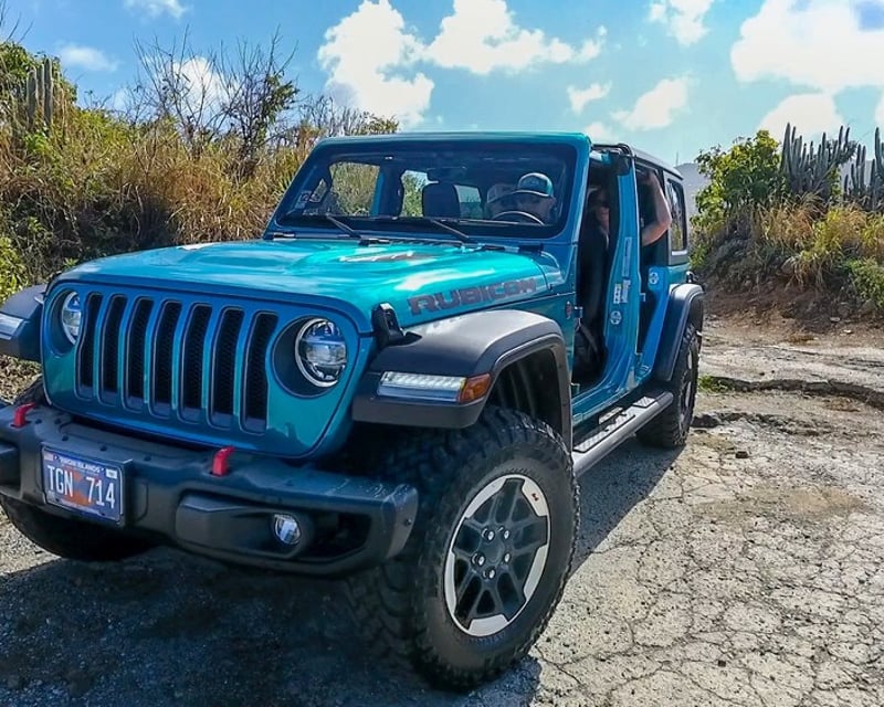 Private Half-Day Jeep & Snorkel Tour in St. Thomas